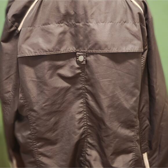 TravelSmith Bernardo Jacket Black White Trim XL Vacation Office Preppy - Picture 4 of 5